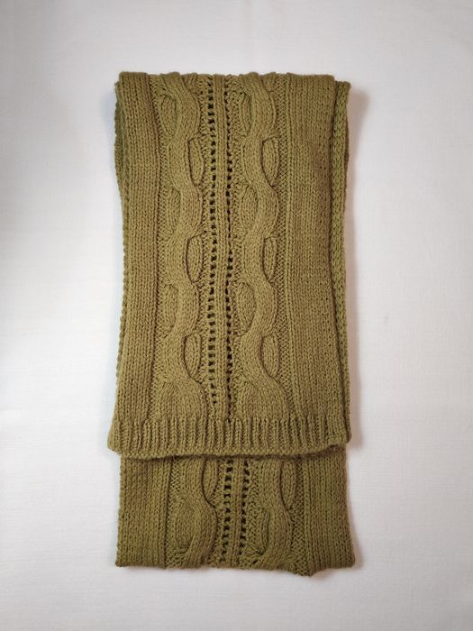 Cachecol De Lã Tricô