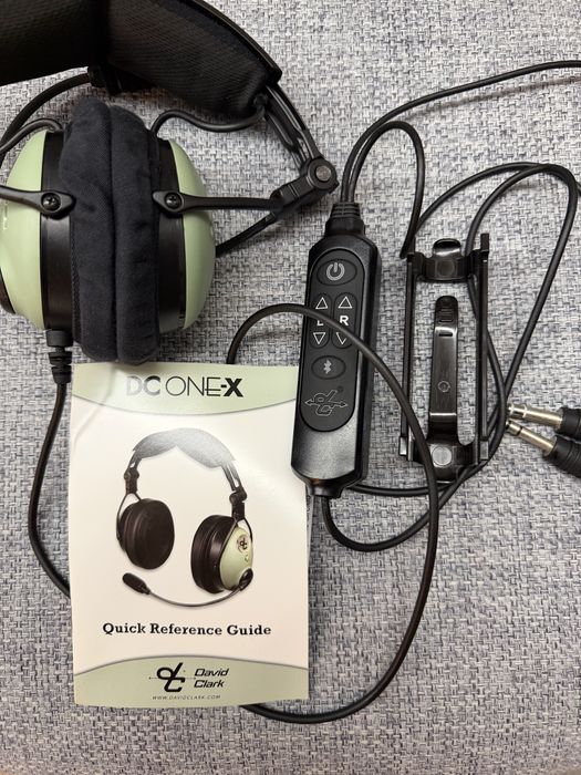 Headset de Aviação David Clark DC ONE-X Bluetooth | ANR | Completo