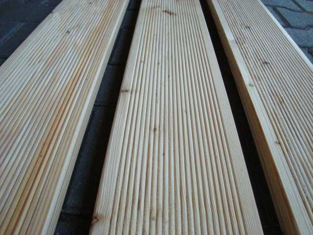 Deska tarasowa modrzewiowa ( CENA BRUTTO)