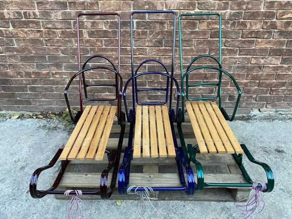 По знижці! Санки Королівські з ручкою сани