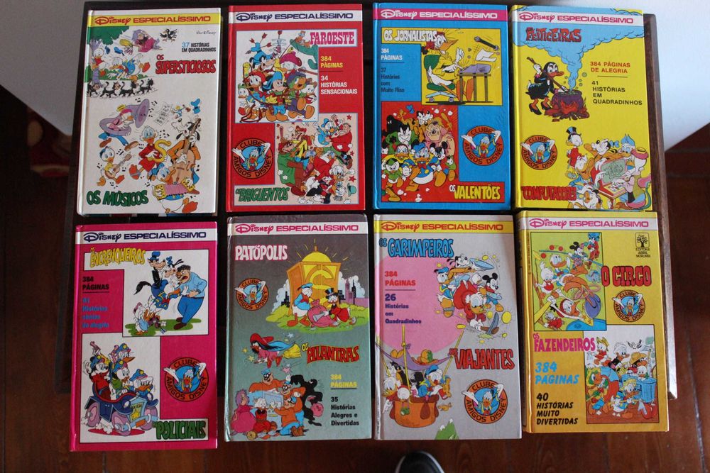 Vintage Coleção BD Disney Especialíssimo, anos 80