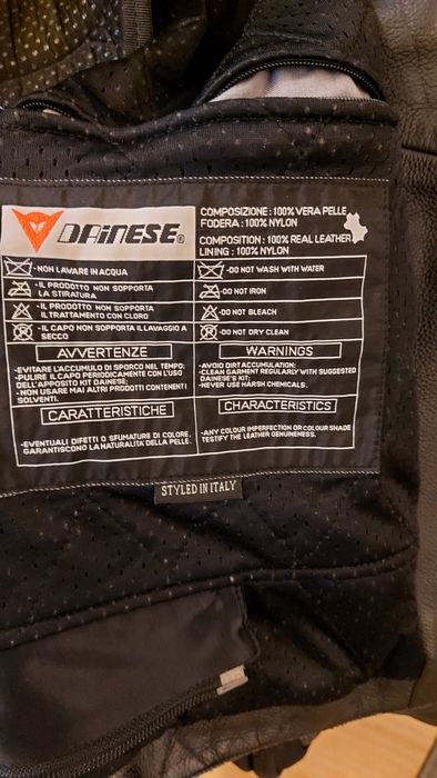 Conjunto motard dainese