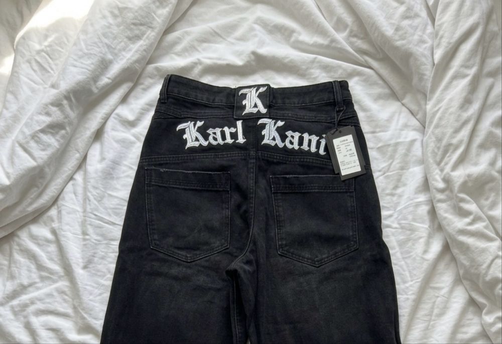 Штани KARL KANI JEANS rap джинси pants baggy y2k sk8