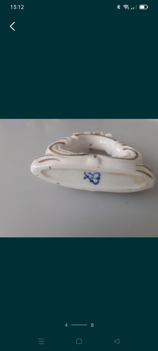 Serwetniki kolekcjonerskie porcelanowe.