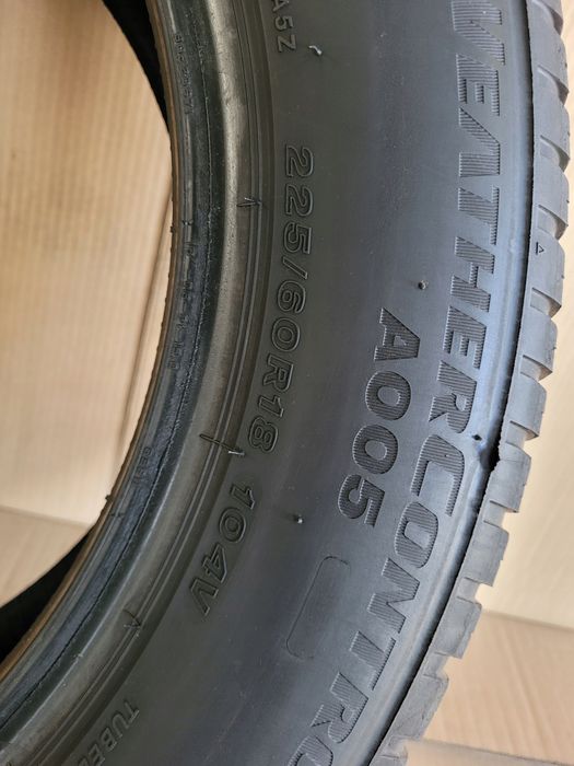 opona bridgestone weather control a005 225/60r18 104 v 2024 6mm bieżnik