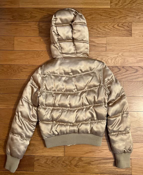 Blusão Bomber dourado - Zara - M/ 38 - Excelente estado .