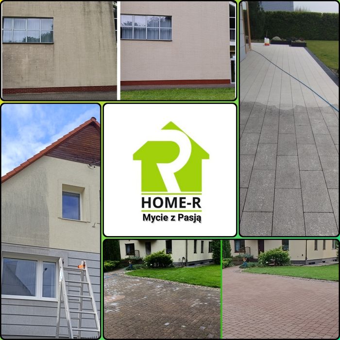 Mycie, czyszczenie-elewacja, kostka, dach. Wycena i zadowolenie GRATIS