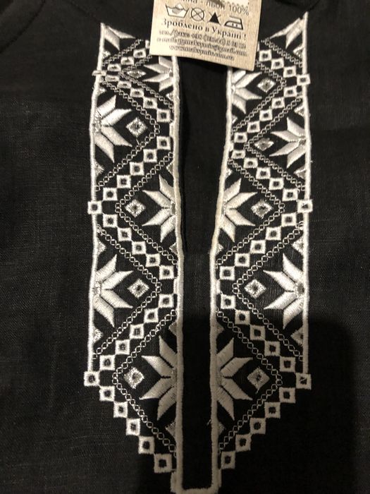 Вишиванка вишита, комірець під вишивку