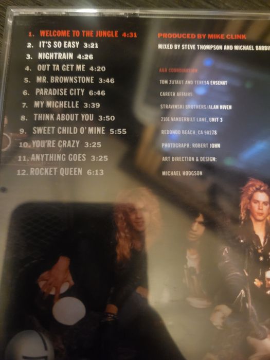 CD Guns N' Roses - Appetite For Destruction