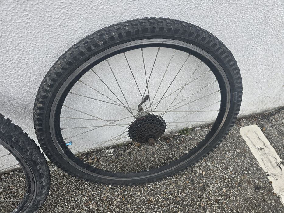 Rodas btt 26 para travoes v brake