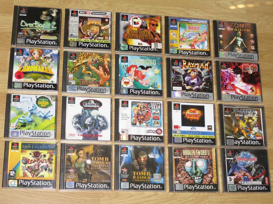 Playstation 1: Acessórios, Arcade Stick, Comando, Consolas, Jogos ...