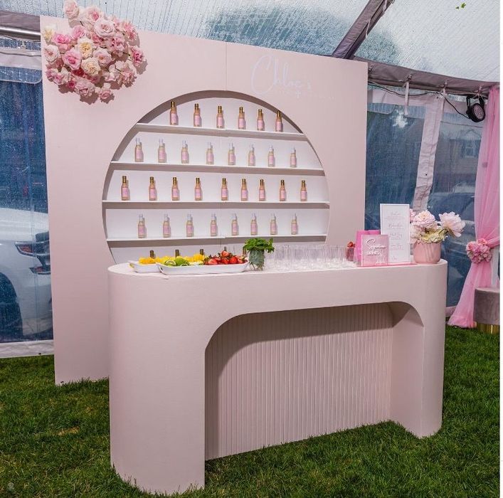 stands, quiosques e móveis para eventos