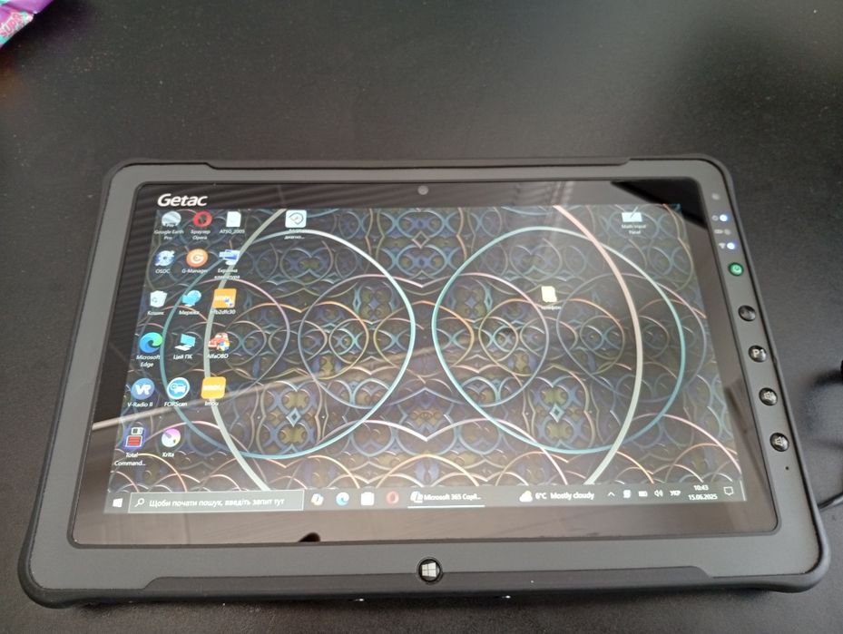Планшет захищений Getag f110g5