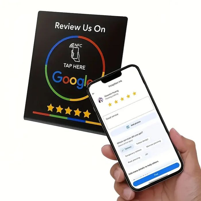 NFC-табличка для відгуків
