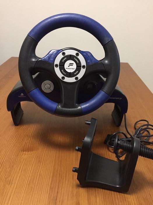 Volante e pedais playstation 2
