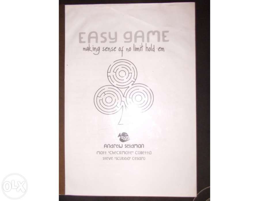 Livro de Poker "Easy Game".