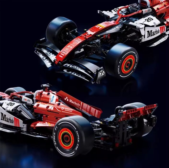 Конструктор Formula F1 Ferrari Marbule 1:8  63 cm 1042 блоков Lego