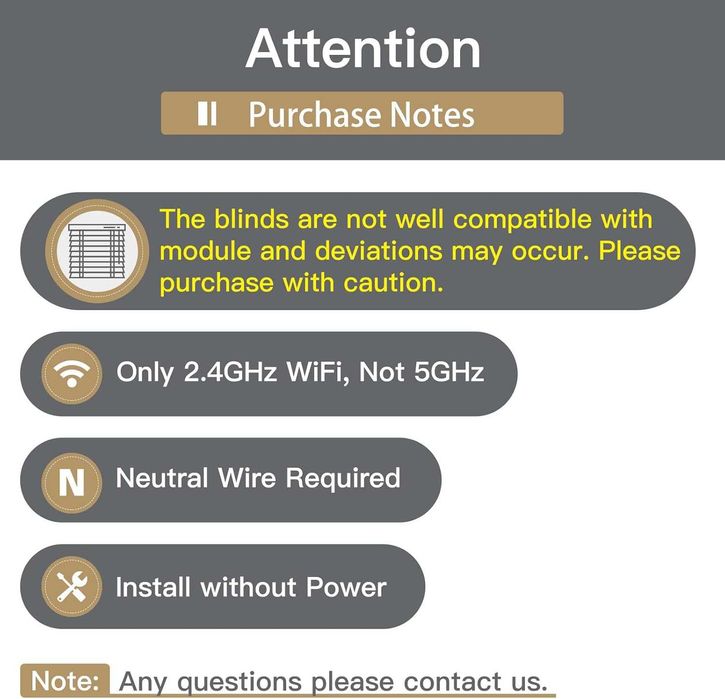 TUYA Wi-Fi Curtain Switch Mini TUYA MS-108WR Wi-Fi