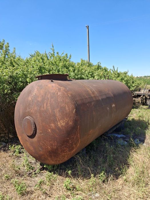 Бочка емалірована 8 куб товтостінна