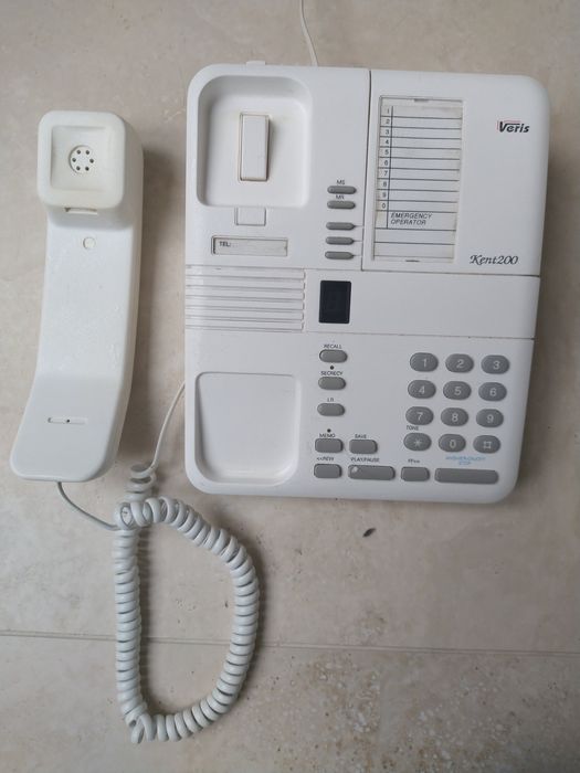 Telefon stacjonarny z sekretarką Veris Kent 200