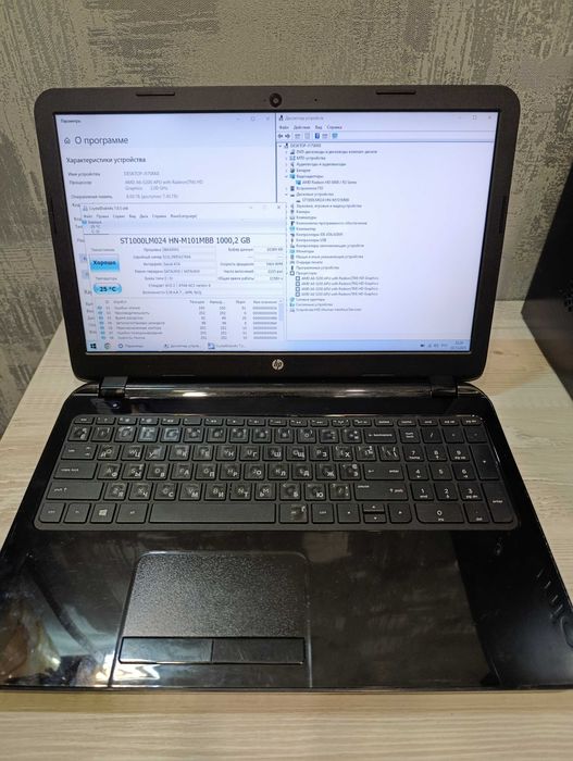HP 15-g020dx (QuadCore A6-5200/DDR3 8Gb/HD 8400/HDD 1Tb)