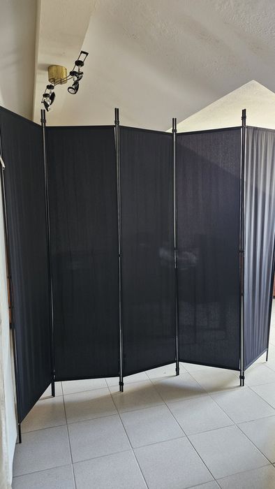 Biombo preto como novo