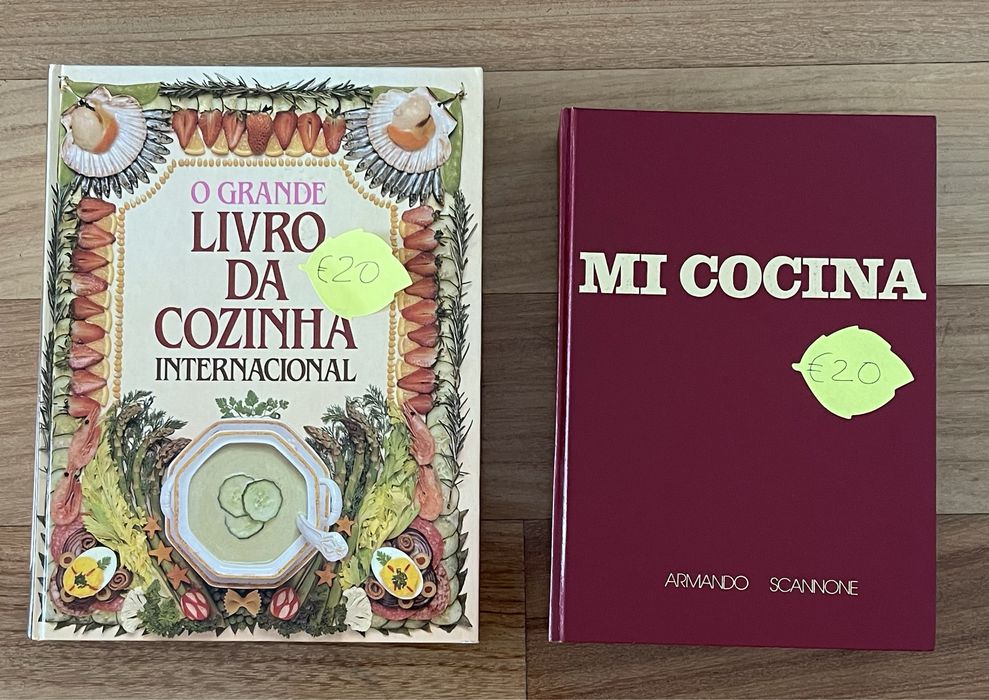 Livros de Cozinha , como novos , €5 /€10/€15/€20