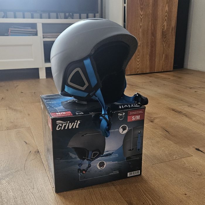 Kask + gogle narciarskie crivit