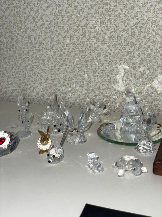 Декорные Swarovski фигурки