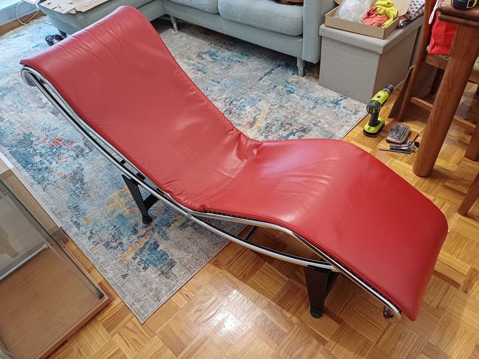 Chaise longue Le Corbusier LC4 vintage