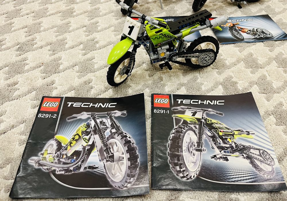 Лего техник мотоциклы lego technic 8291 42007: 2 500 грн ...