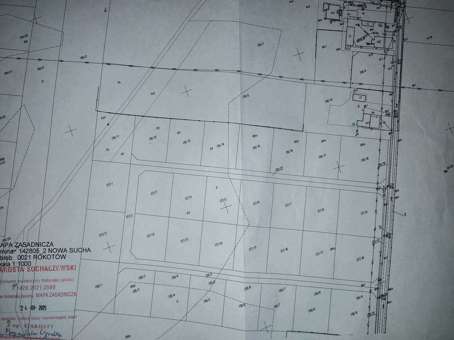 Sprzedaż 7 działek budowlanych – Rokotów, gm. Nowa Sucha - Widok 4
