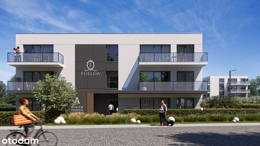 Kameralne willowe osiedle FUELDA |3-pokojowe |ogród 70 m2|premium