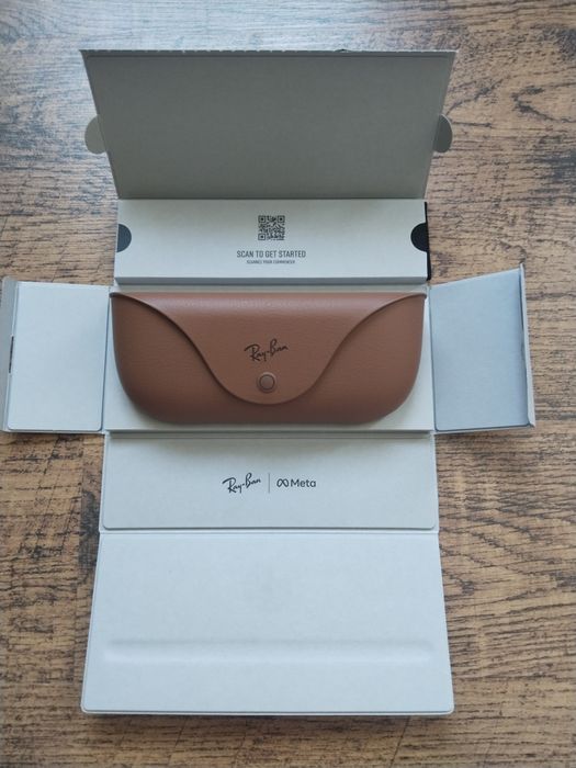 Смартокуляри Ray-Ban Meta Skyler Standard Shiny Chalky Gray Clear Sapphire Transition