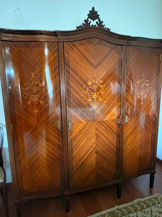 Mobília de quarto Luis XIV
