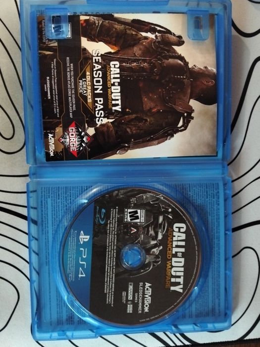 Ігровий диск Call of duty Advanced Warfare для пс4