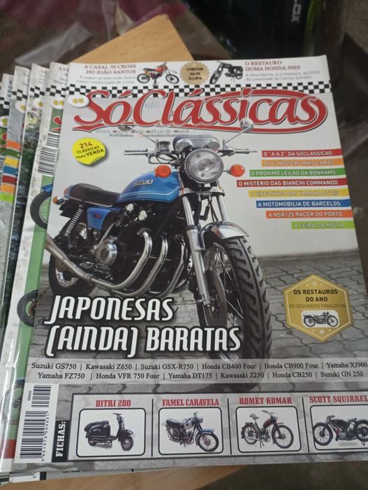 Revistas SóClassicas de motas