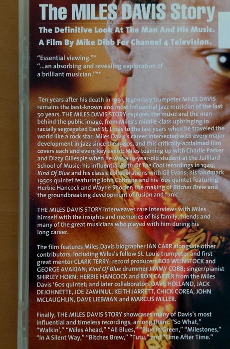 DVD The Miles Davis Story