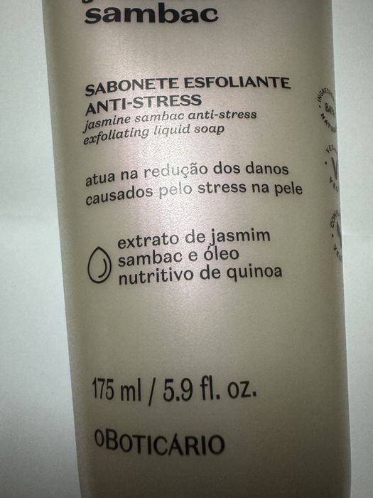 Sabonete esfoliante liquido