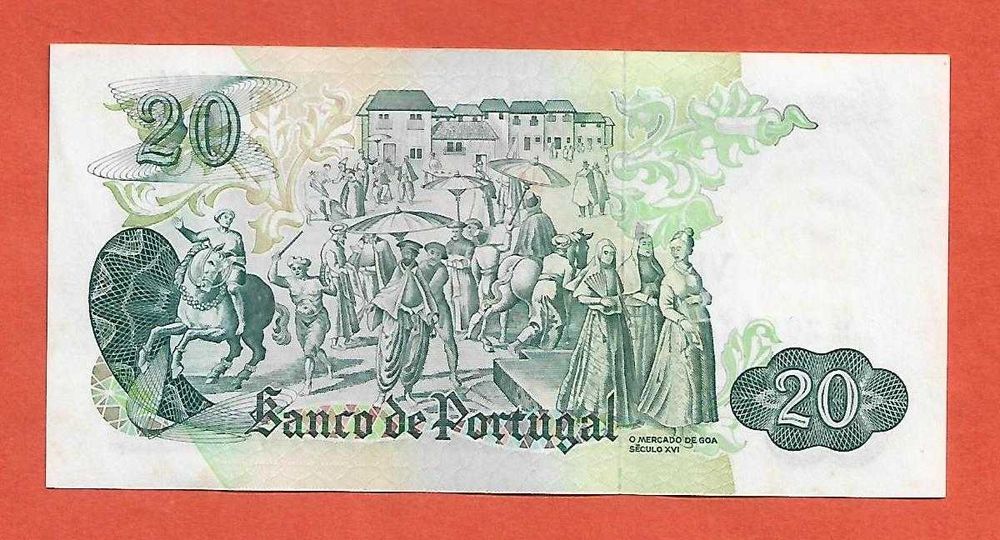 Nota de 20$00 de 1971 Nova