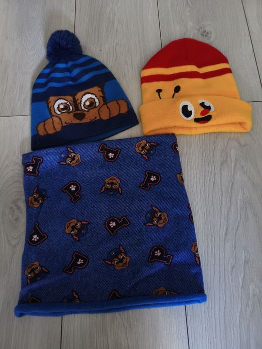 Czapki  dla chłopca 2-4 lat
