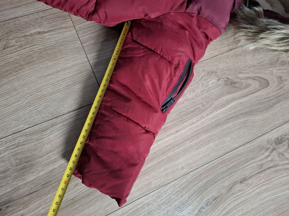 Płaszcz zimowy, kurtka pikowana Zara 116