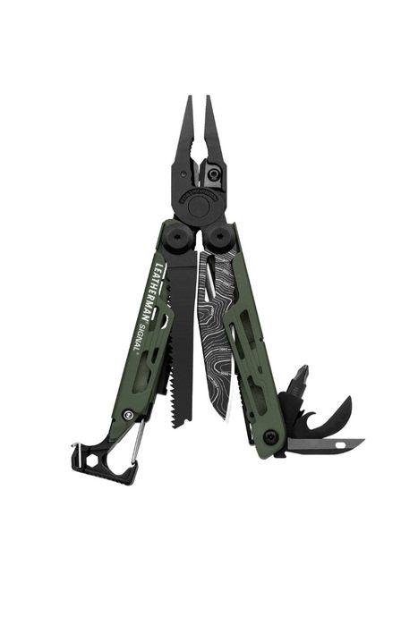 Leatherman Signal Green Topo мультитул