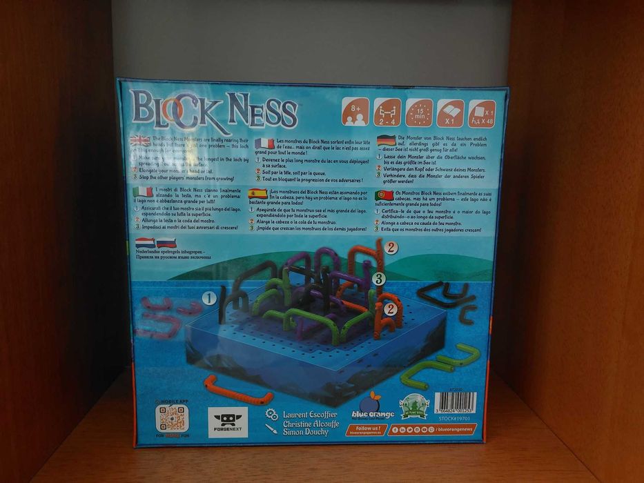 Block Ness (Board Game Jogo de Tabuleiro)