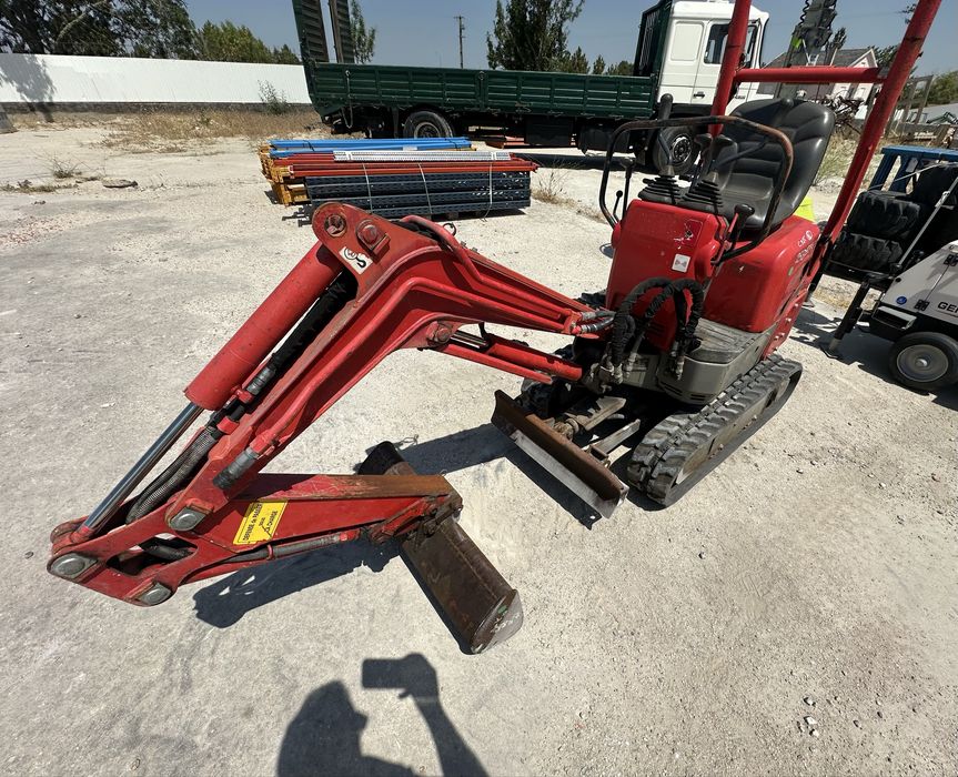 Mini giratoria yanmar sv-08 2017
