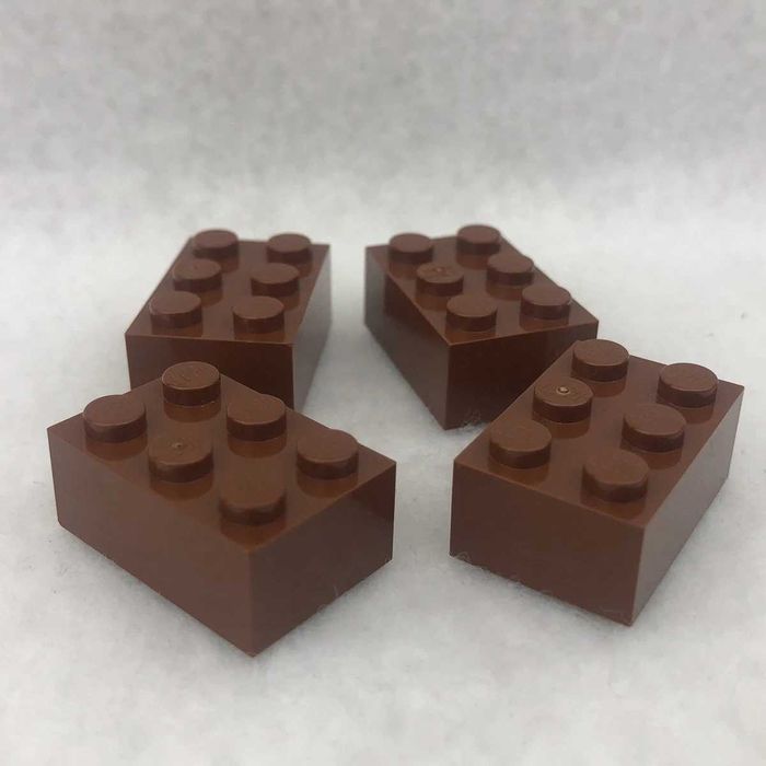 LEGO Belka 2x3 brązowy 3002