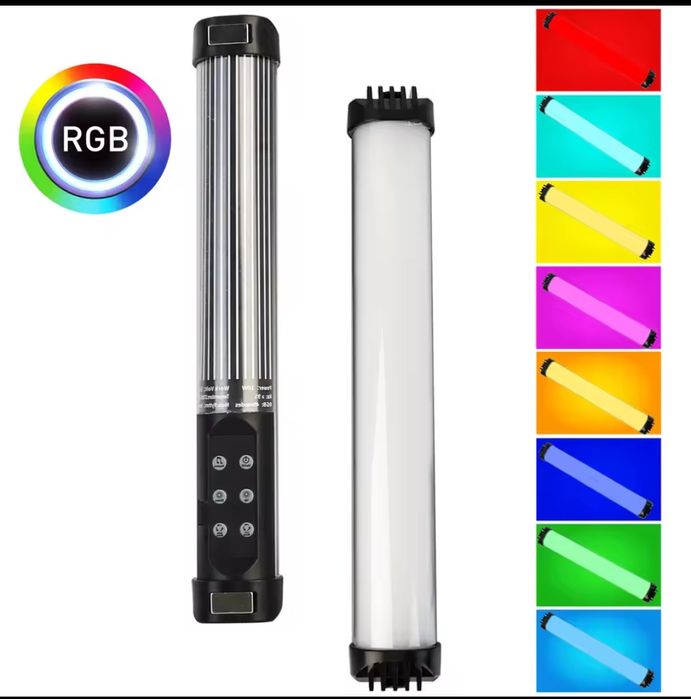 Bastão de luz RGB
