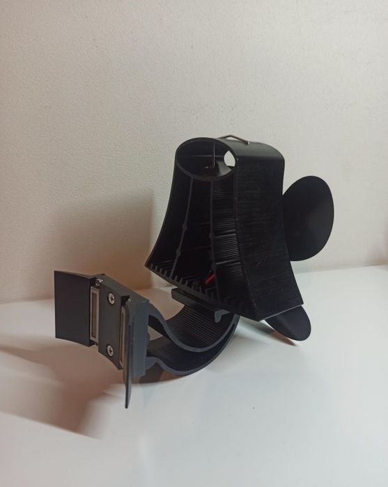 Термоелектричний вентилятор для камінів,буржуйок,печей