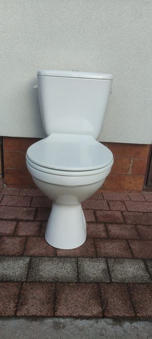WC kompakt biały