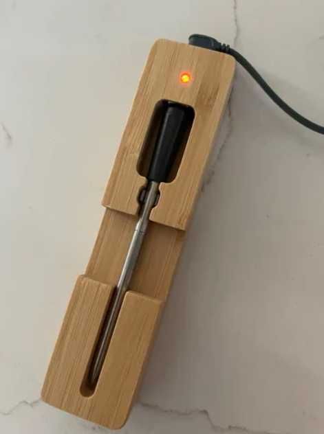 Bezprzewodowy termometr Bluetooth do mięsa, inteligentny termometr do żywności do grilla, piekarnika i grillowania